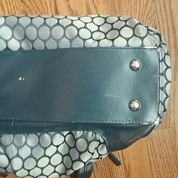 *SOLD* HP!!🎉 Skip Hop diaper bag Navy blue silver - Picture 7 of 8